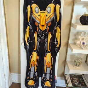 Blankie Tails Bumblebee Transformer Blanket Snuggie for Kids